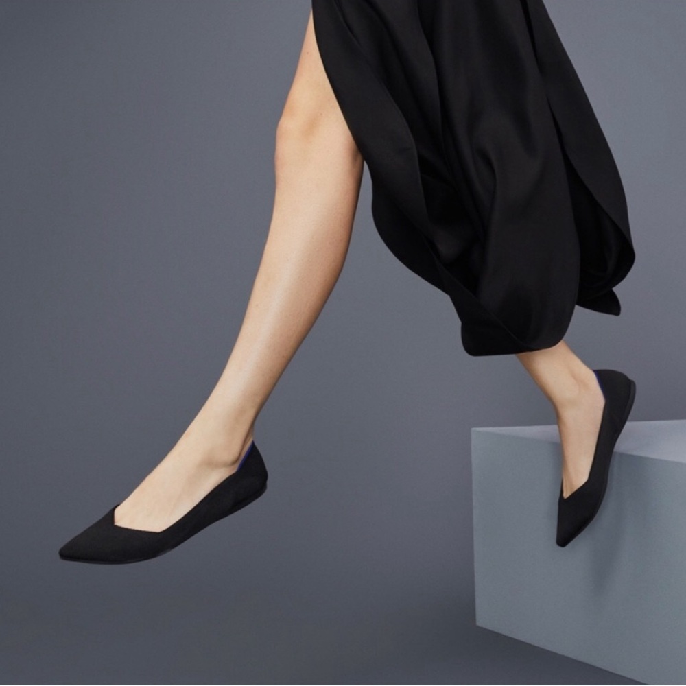 Rothy’s Point Flat Black